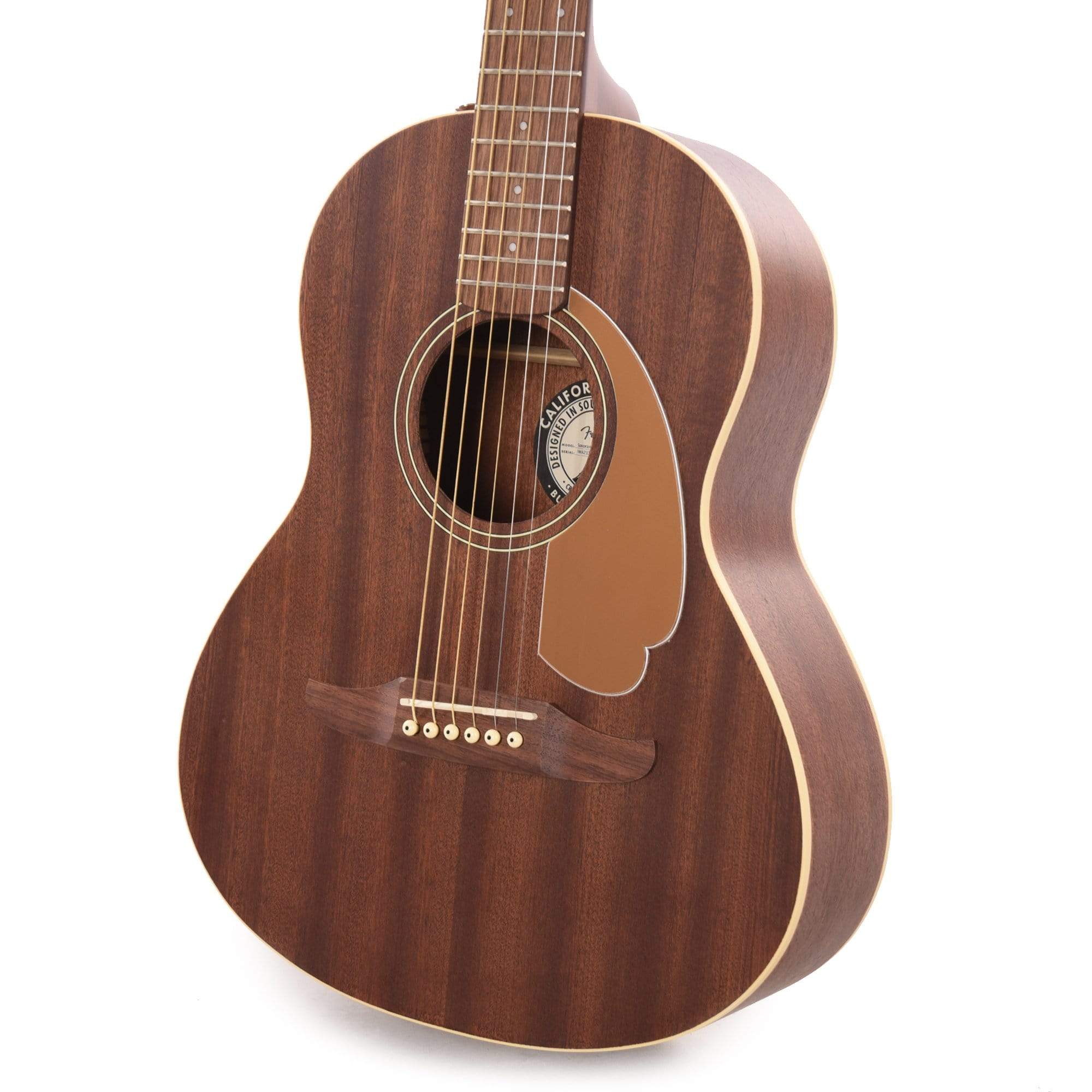 Fender Sonoran Mini Acoustic All Mahogany Natural Acoustic Guitars / Mini/Travel