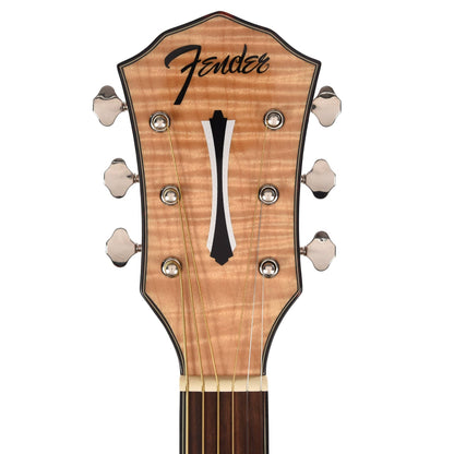 Fender FA-345CE Auditorium Acoustic-Electric Natural Acoustic Guitars / OM and Auditorium