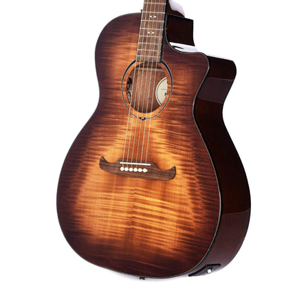 Fender FA-345CE Auditorium Acoustic-Electric Tea Burst Acoustic Guitars / OM and Auditorium