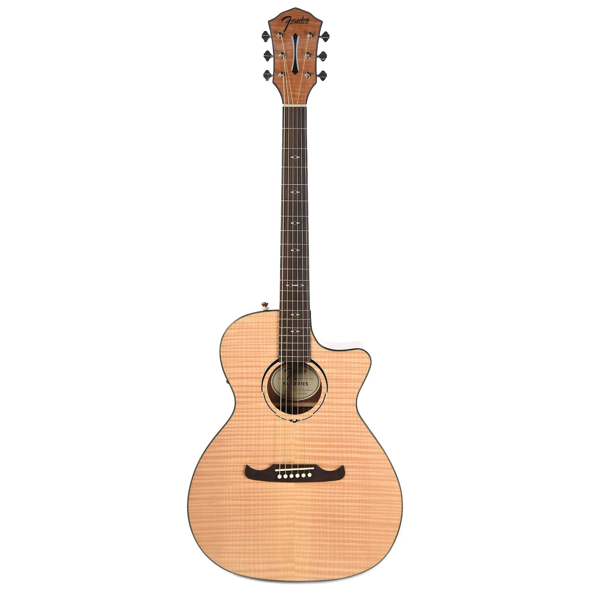 Fender FA-345CE Auditorium Acoustic Natural Acoustic Guitars / OM and Auditorium