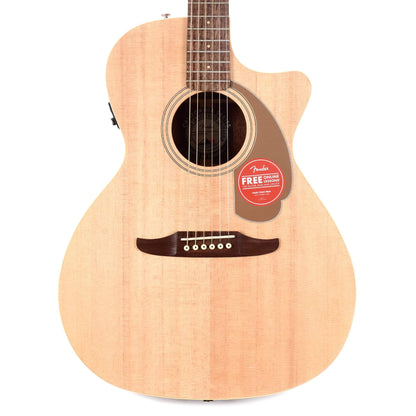 Fender Newporter Player Acoustic Natural Acoustic Guitars / OM and Auditorium