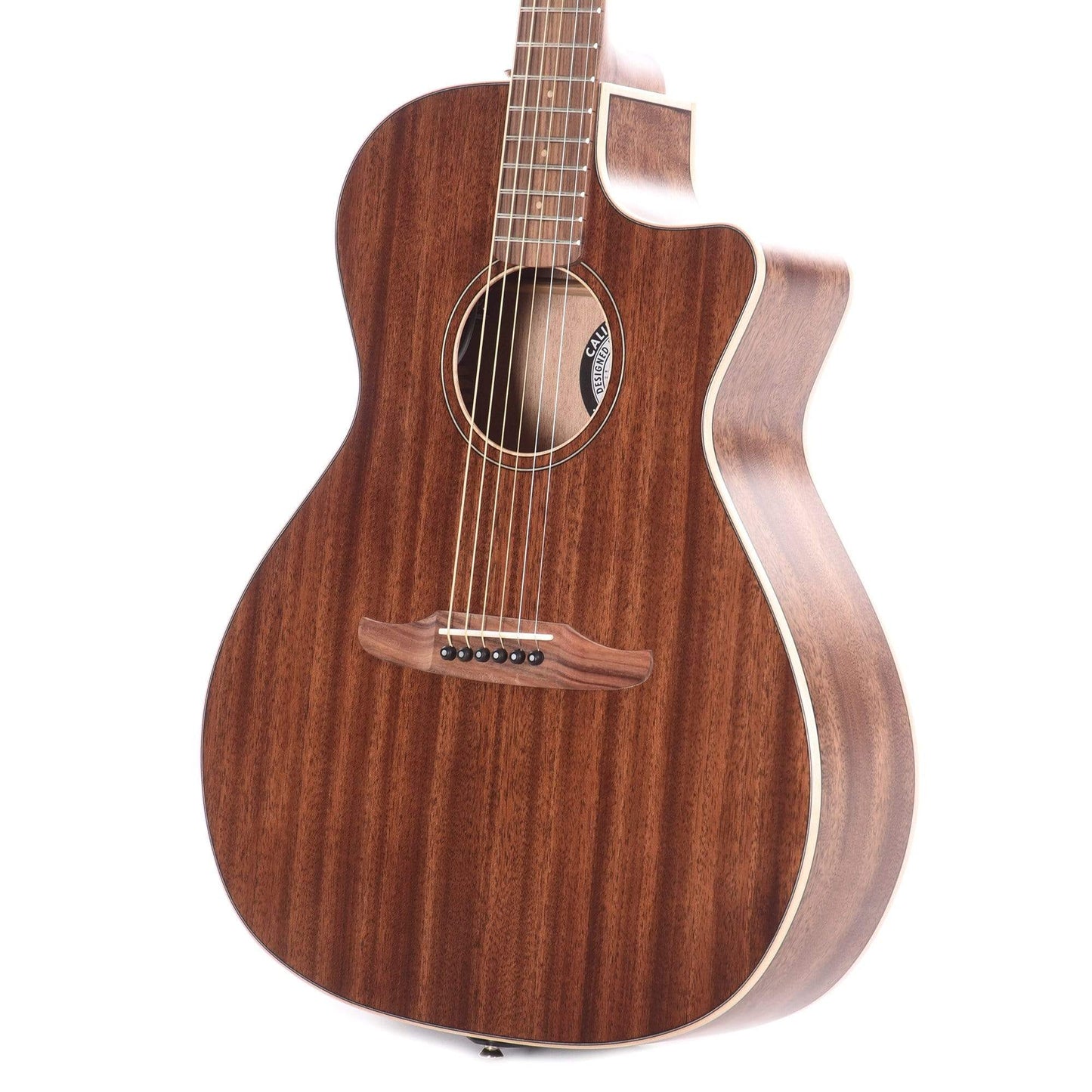 Fender Newporter Special Acoustic All Mahogany Natural Acoustic Guitars / OM and Auditorium