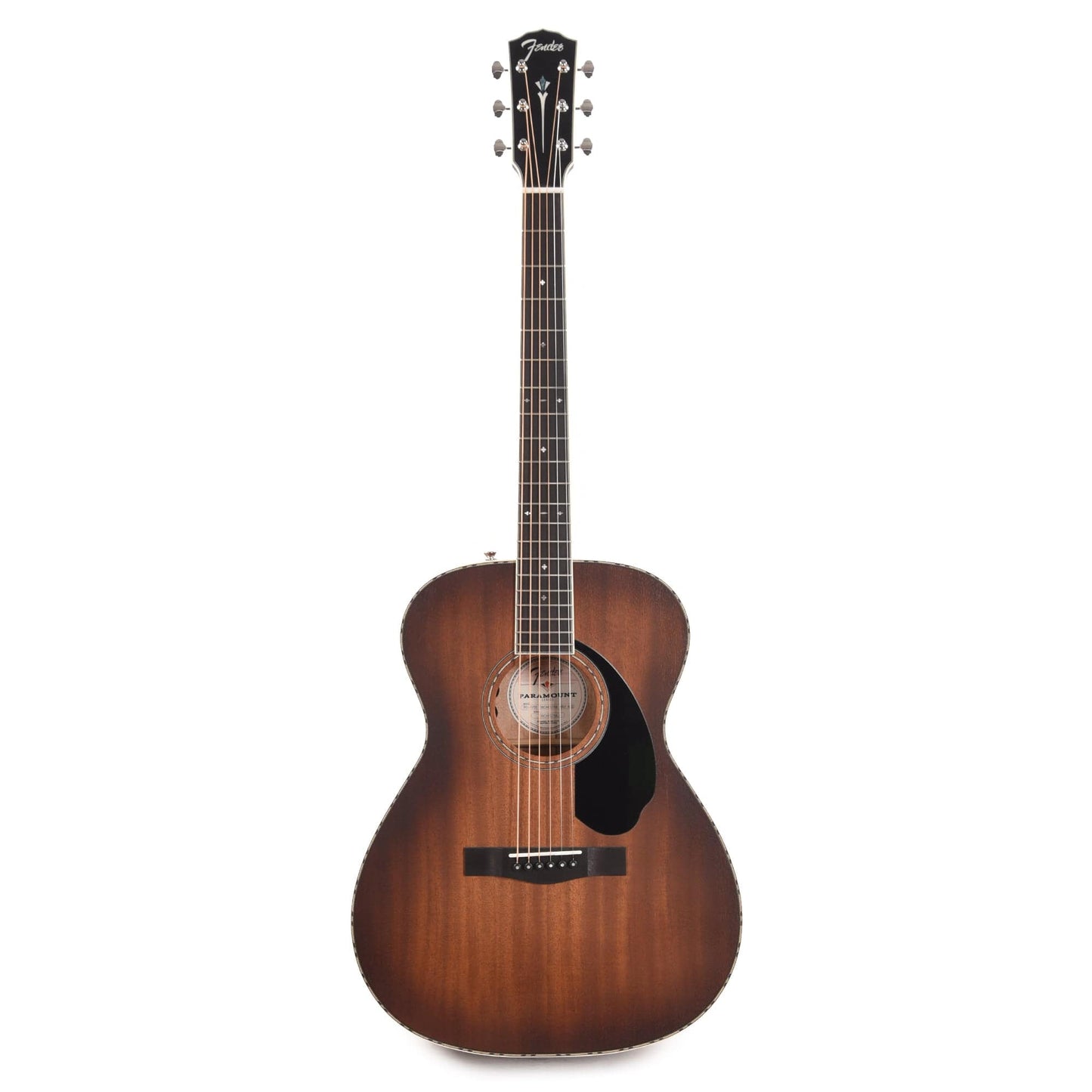 Fender Paramount PO-220E Orchestra Aged Cognac Burst Acoustic Guitars / OM and Auditorium