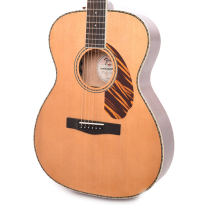 Fender Paramount PO-220E Orchestra Natural Acoustic Guitars / OM and Auditorium