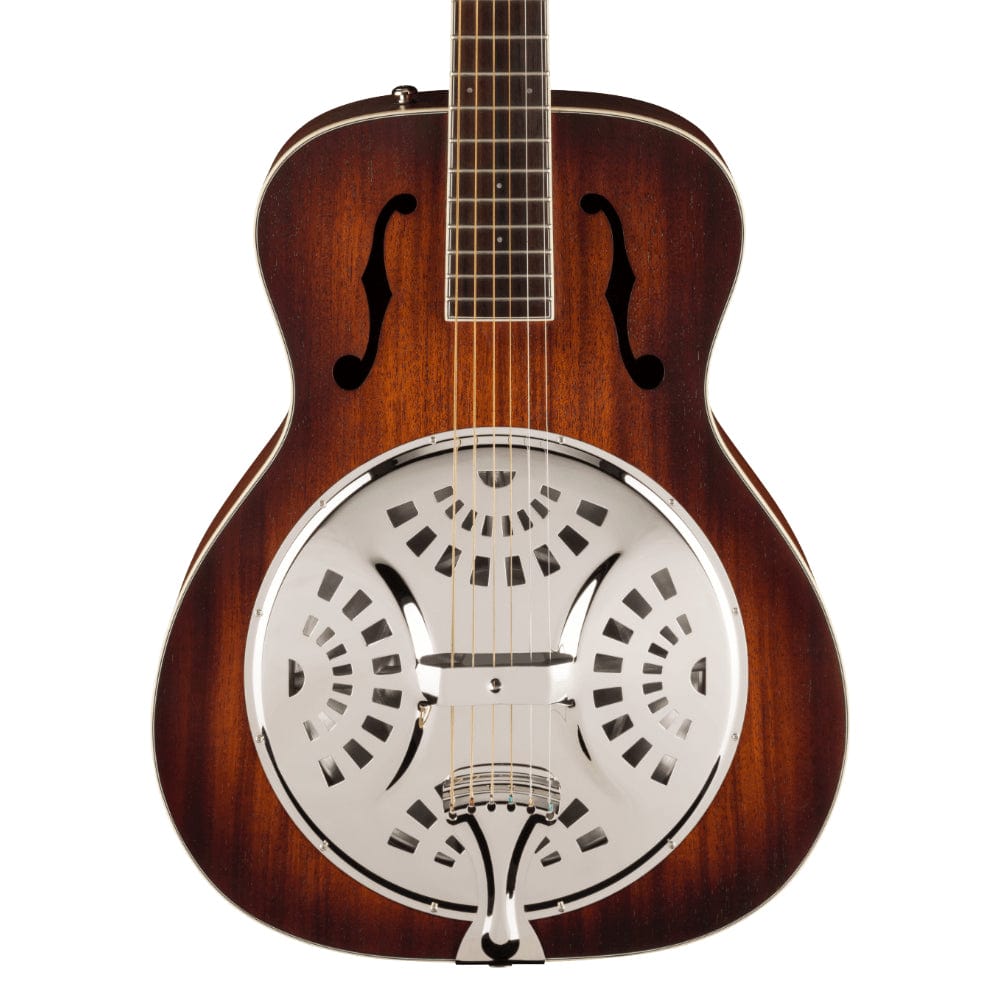 Fender Paramount PR-180E Resonator Aged Cognac Burst Acoustic Guitars / Resonator