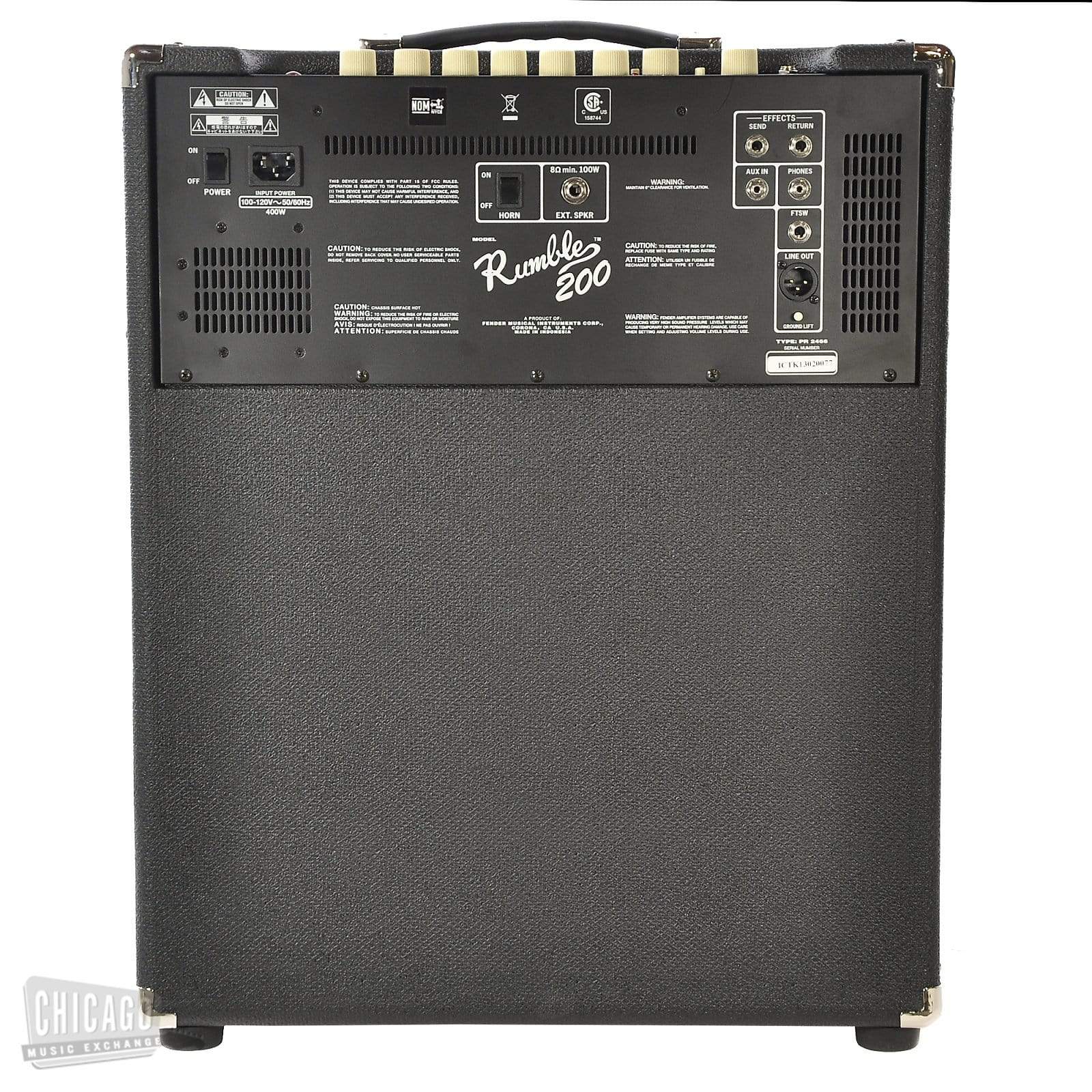 Fender Rumble 200 Bass Combo Amps / Bass Combos