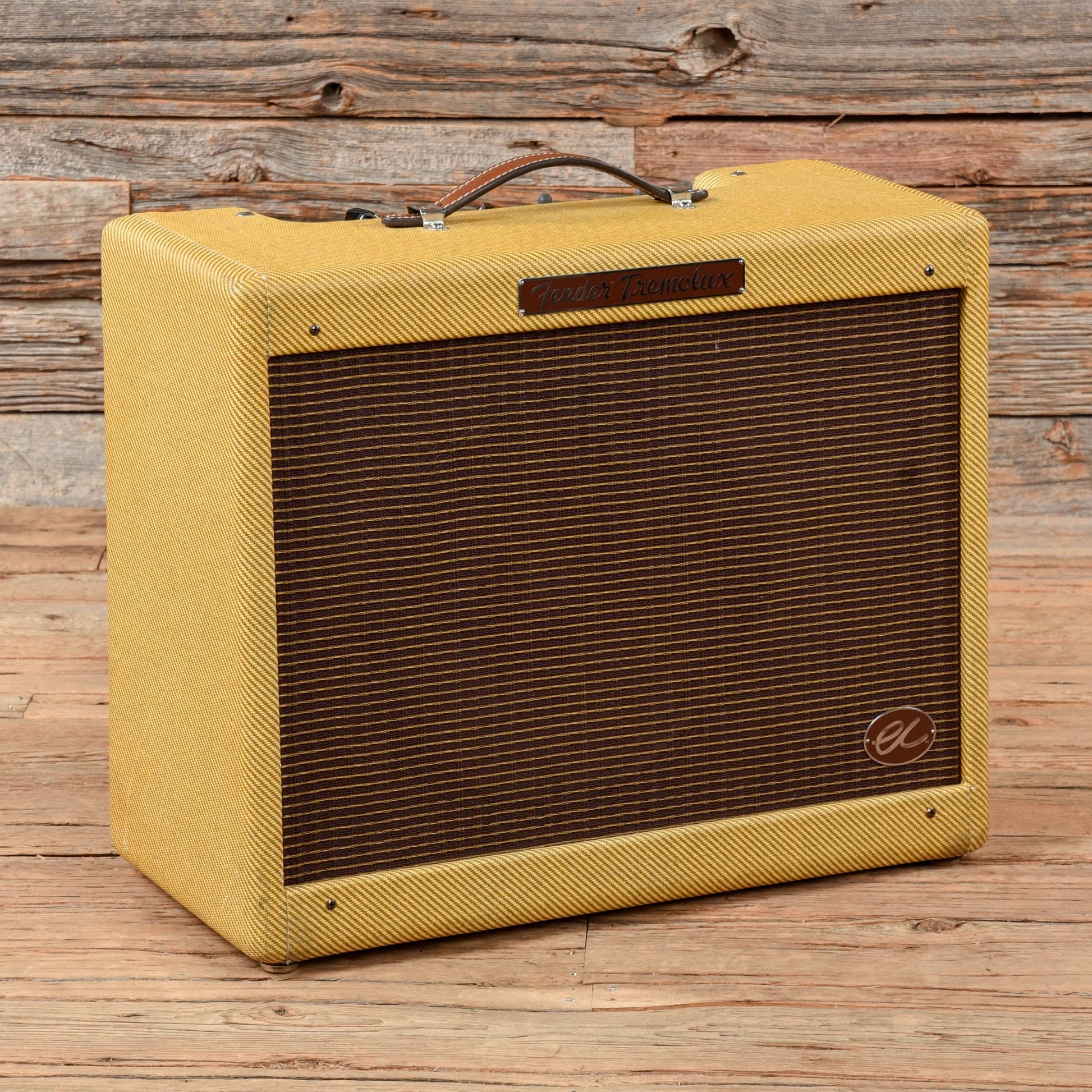 Fender EC Tremolux Eric Clapton Signature 12-Watt 1x12" Guitar Combo Tweed 2012 Amps / Guitar Cabinets