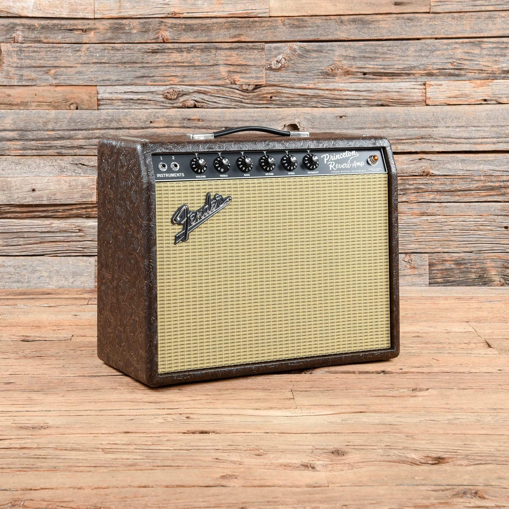 Fender '65 Princeton Reverb FSR w/Footswitch Brown Western 2019 Amps / Guitar Combos