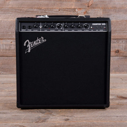 Fender Limited Champion 50XL 50W 1x12 Combo Black Amps / Guitar Combos