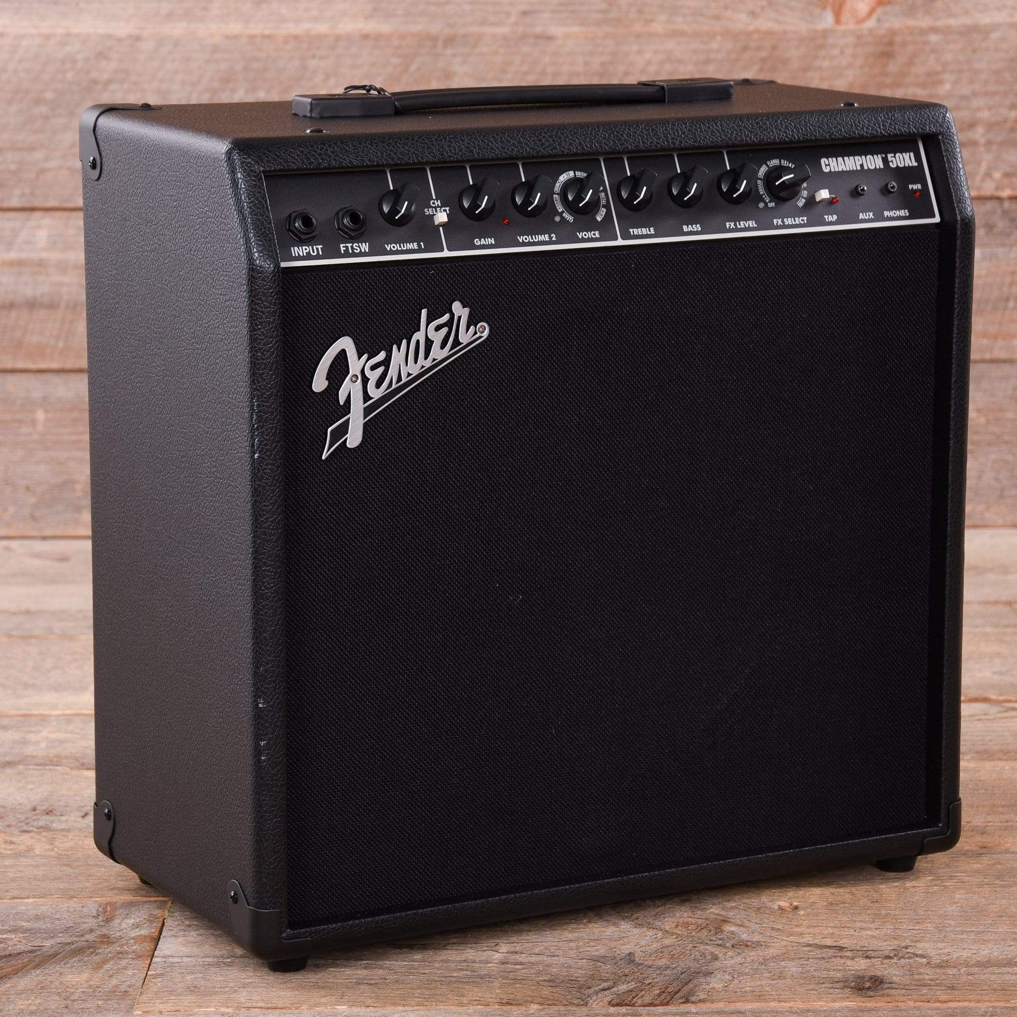 Fender Limited Champion 50XL 50W 1x12 Combo Black Amps / Guitar Combos