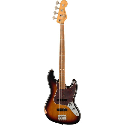 Fender 60th Anniversary Road Worn '60s Jazz Bass 3-Tone Sunburst Bass Guitars / 4-String