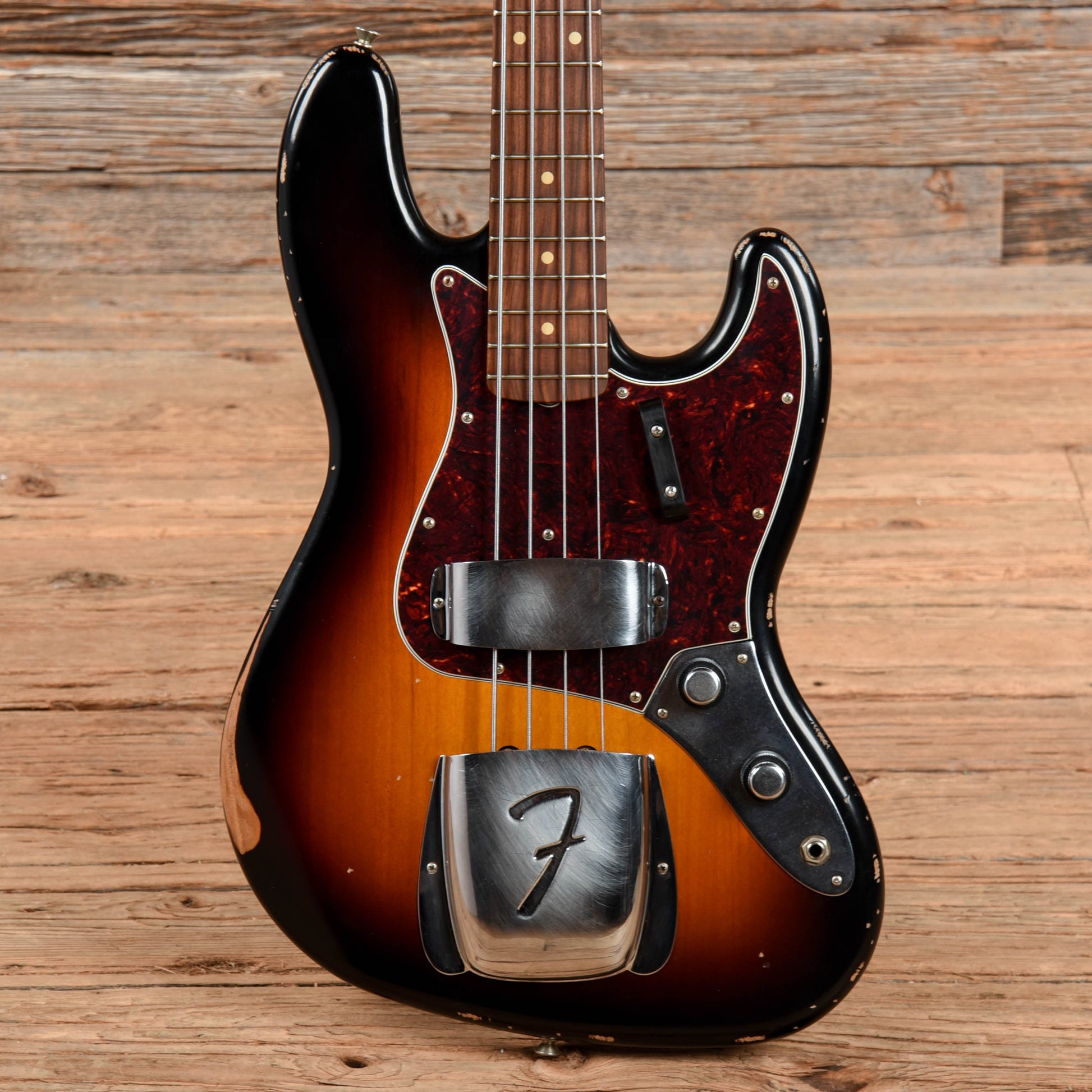 Fender 60th Anniversary Road Worn '60s Jazz Bass Sunburst 2020 Bass Guitars / 4-String