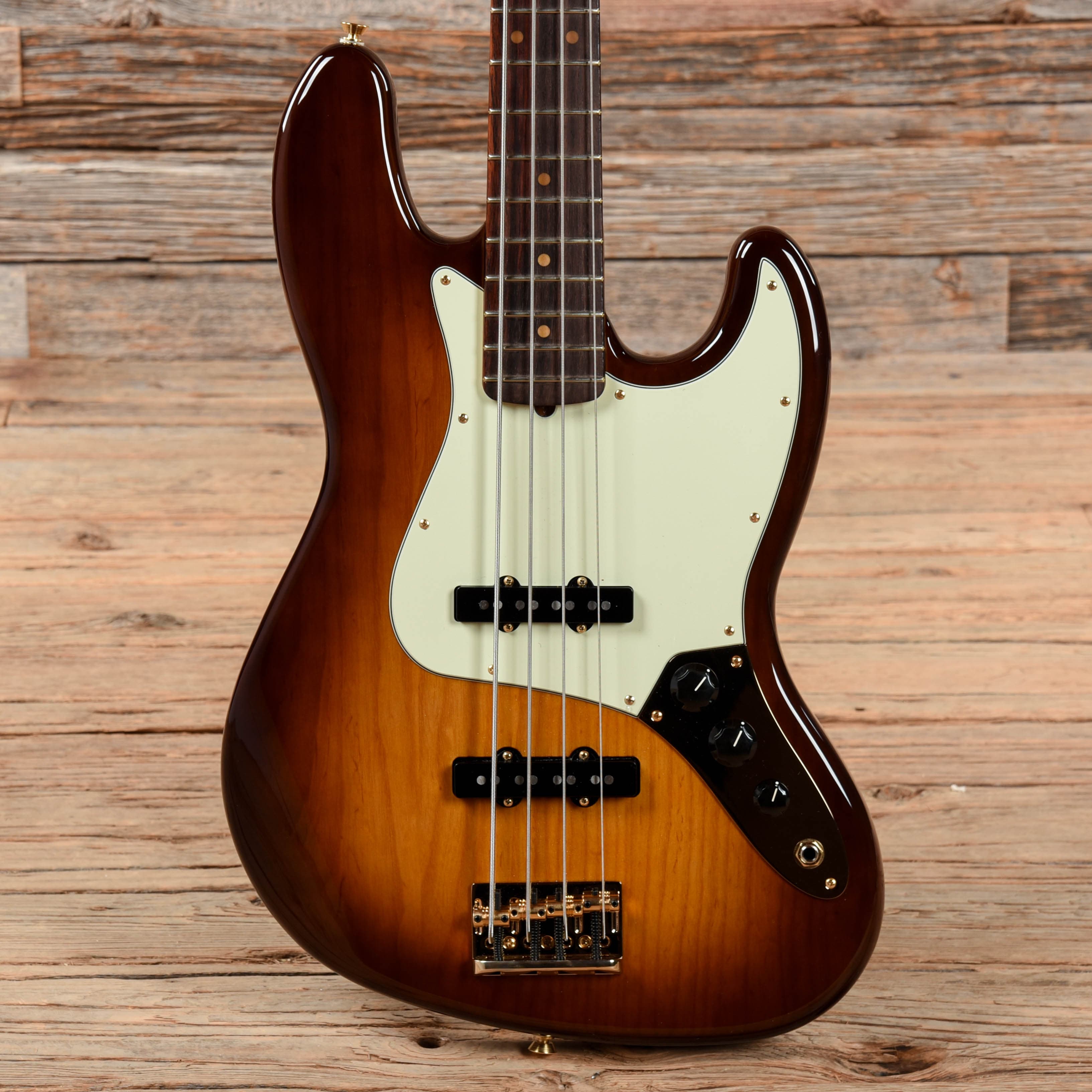 Fender 75th Anniversary Commemorative Jazz Bass Bourbon Burst 2020 ...