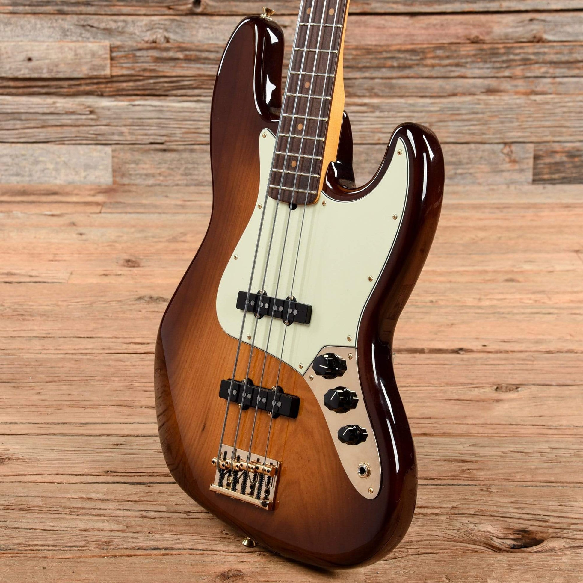 Fender 75th Anniversary Commemorative Jazz Bass Bourbon Burst 2021 Bass Guitars / 4-String