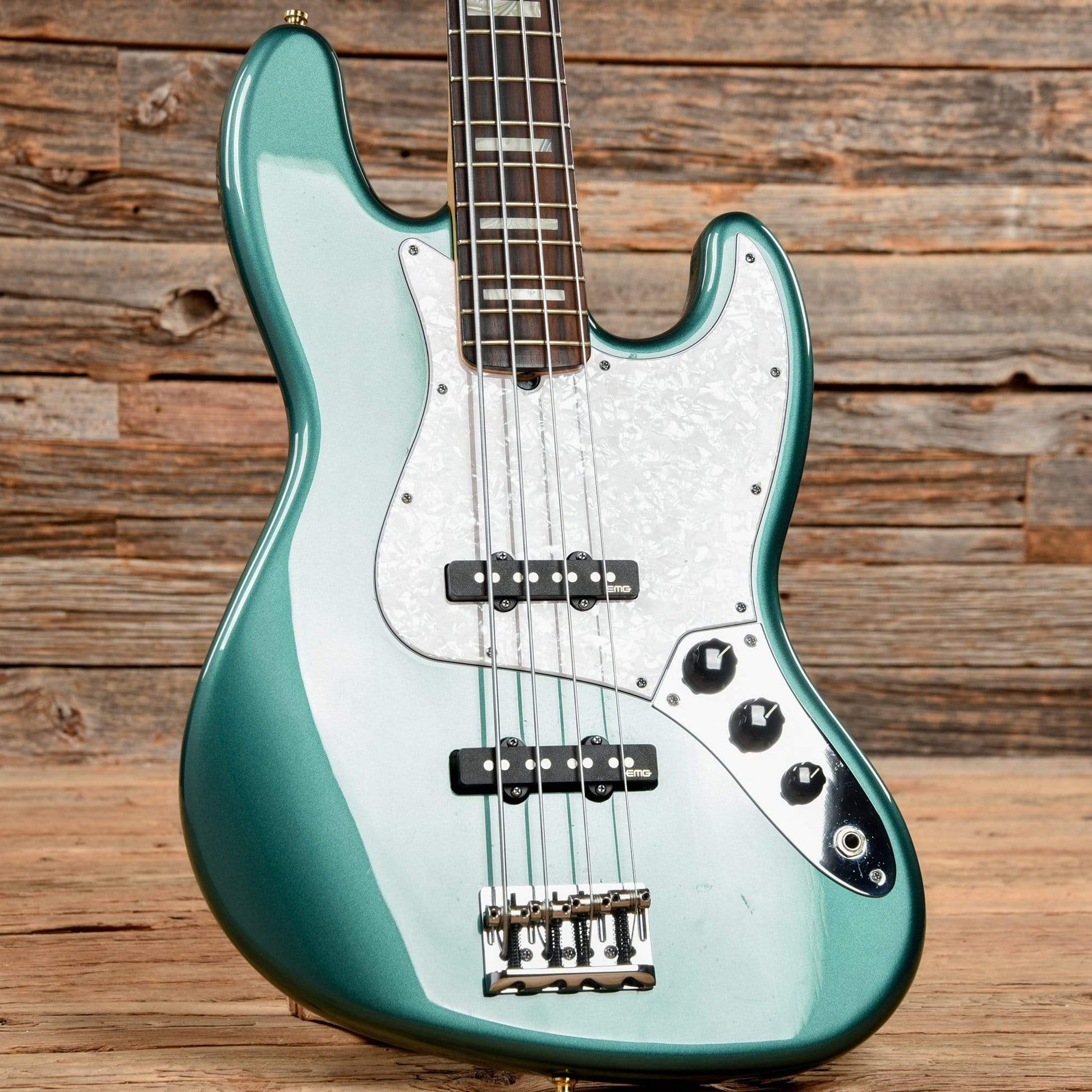 Fender Adam Clayton Signature Jazz Bass Sherwood Green Metallic 2014 Bass Guitars / 4-String