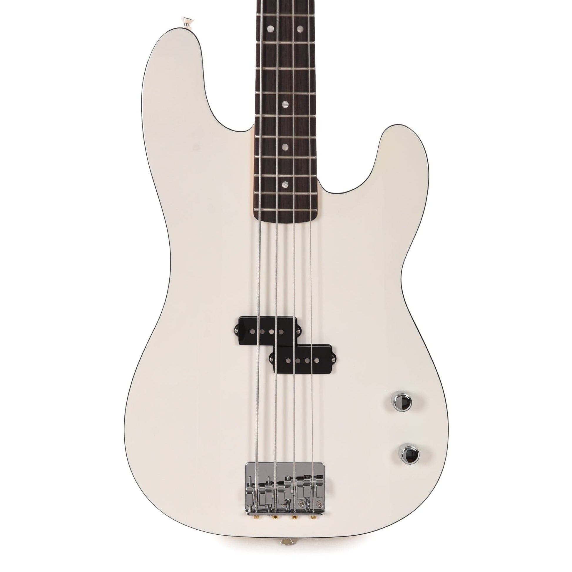 Fender Aerodyne Special Precision Bass Bright White Bass Guitars / 4-String