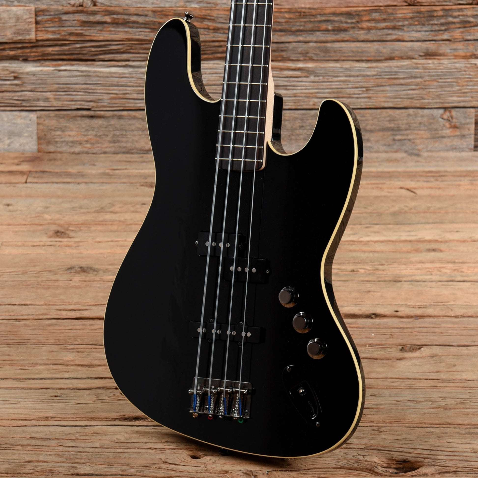 Fender AJB Aerodyne Jazz Bass Black 2020 Bass Guitars / 4-String