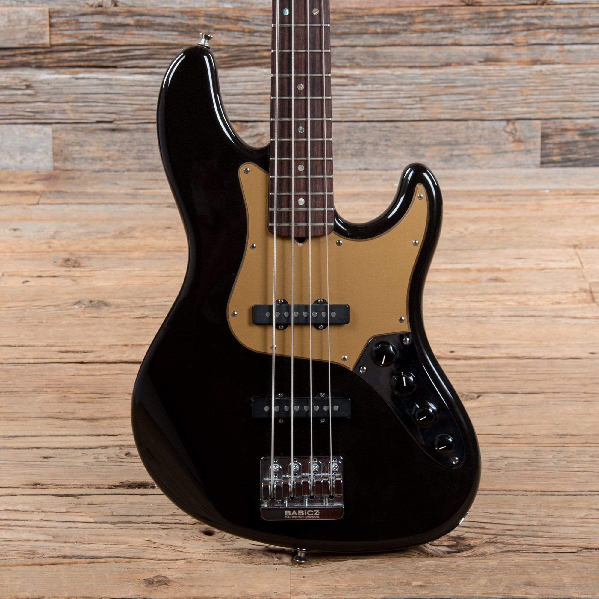 Fender American Deluxe Jazz Bass Montego Black 2007 – Chicago 