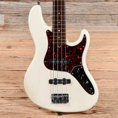 Fender American Deluxe Jazz Bass White 2001 Bass Guitars / 4-String