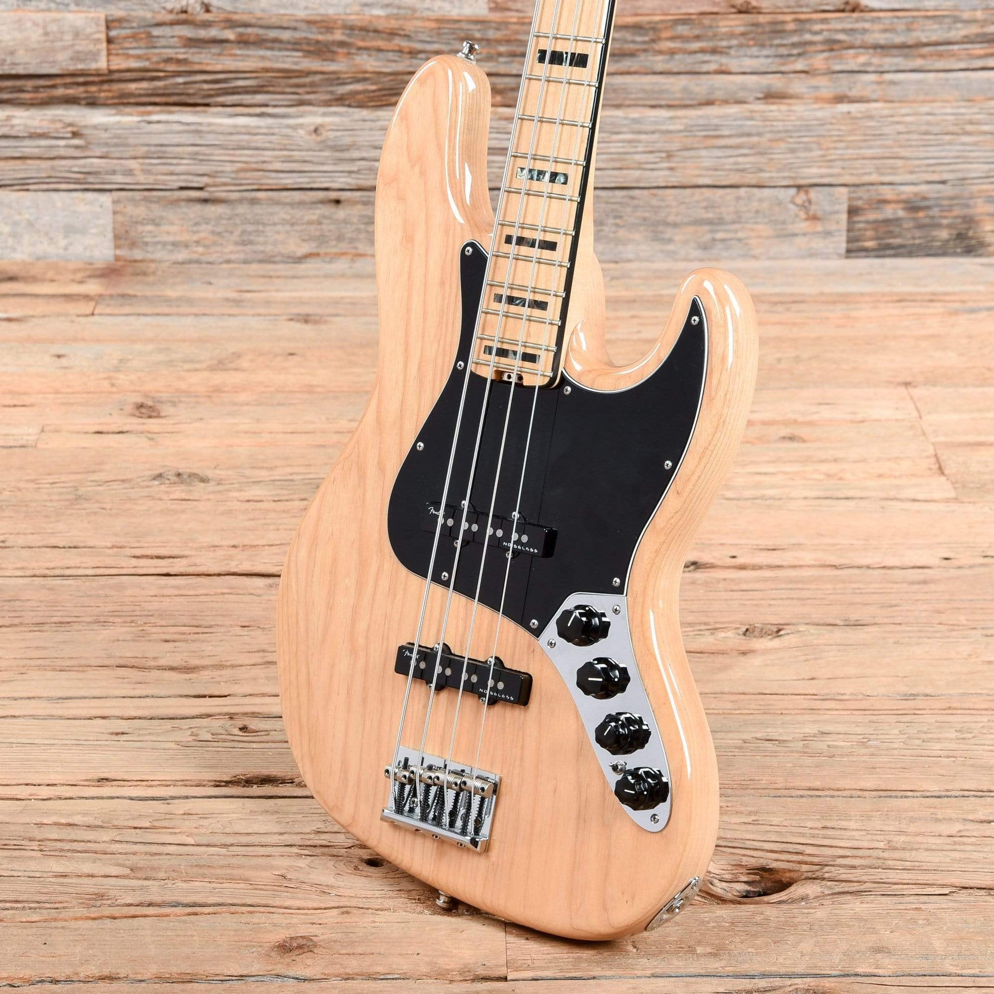 Fender American Elite Jazz Bass Natural 2016 Bass Guitars / 4-String