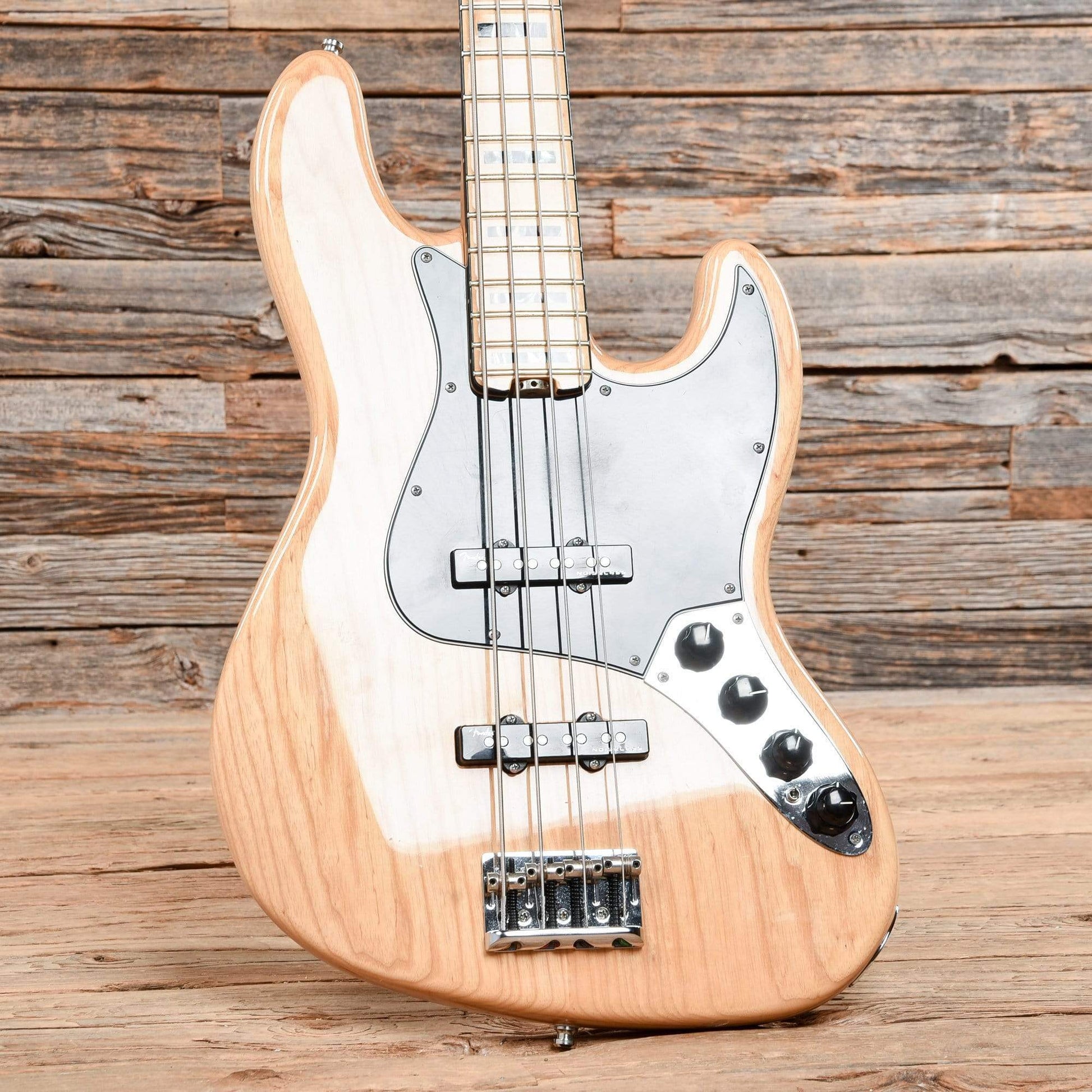 Fender American Elite Jazz Bass Natural 2016 Bass Guitars / 4-String