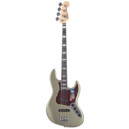 Fender American Elite Jazz Bass Satin Jade Pearl Metallic Bass Guitars / 4-String