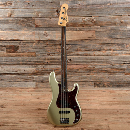 Fender American Elite Precision Bass Champaign 2017 Bass Guitars / 4-String