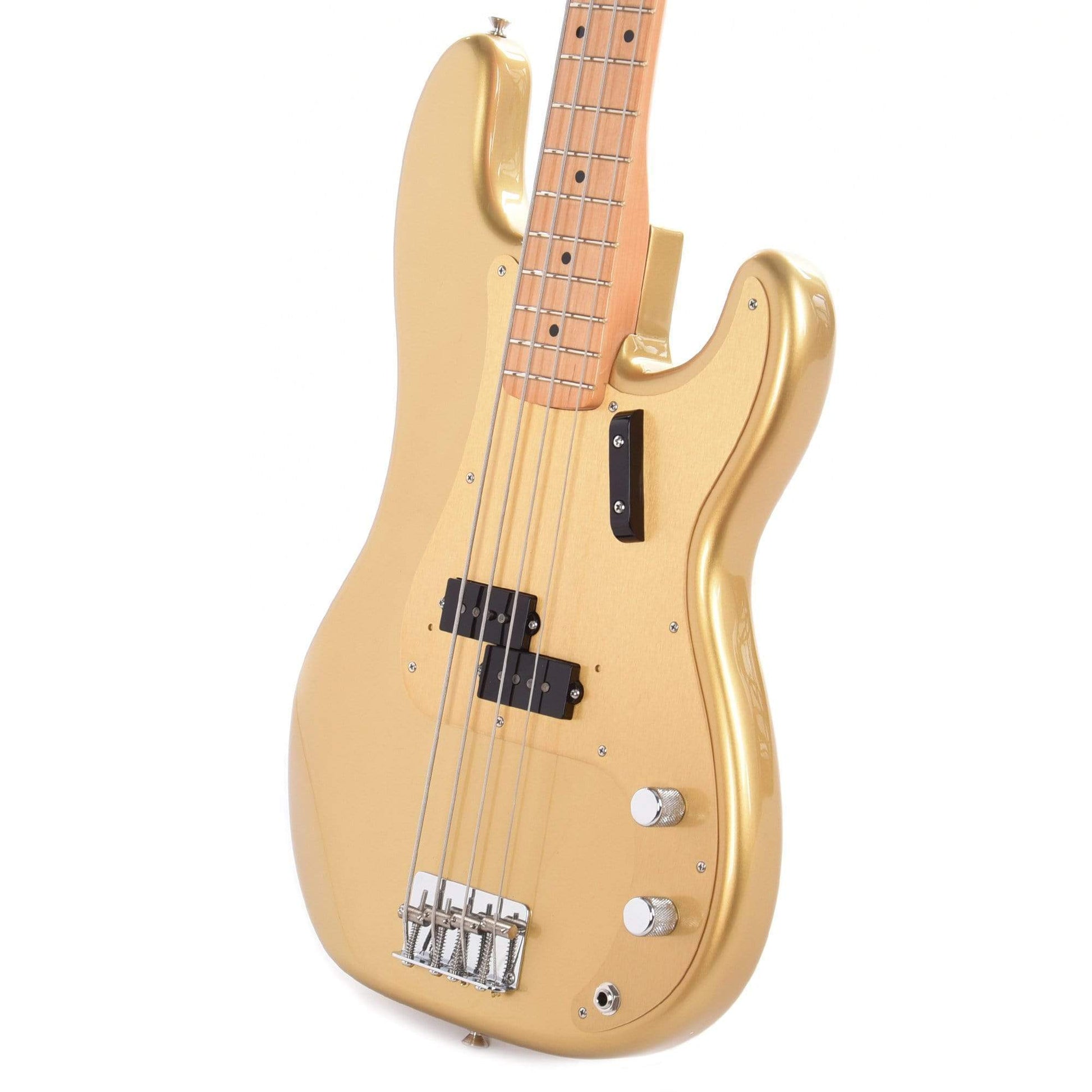 Fender American Original '50s Precision Bass Aztec Gold Bass Guitars / 4-String