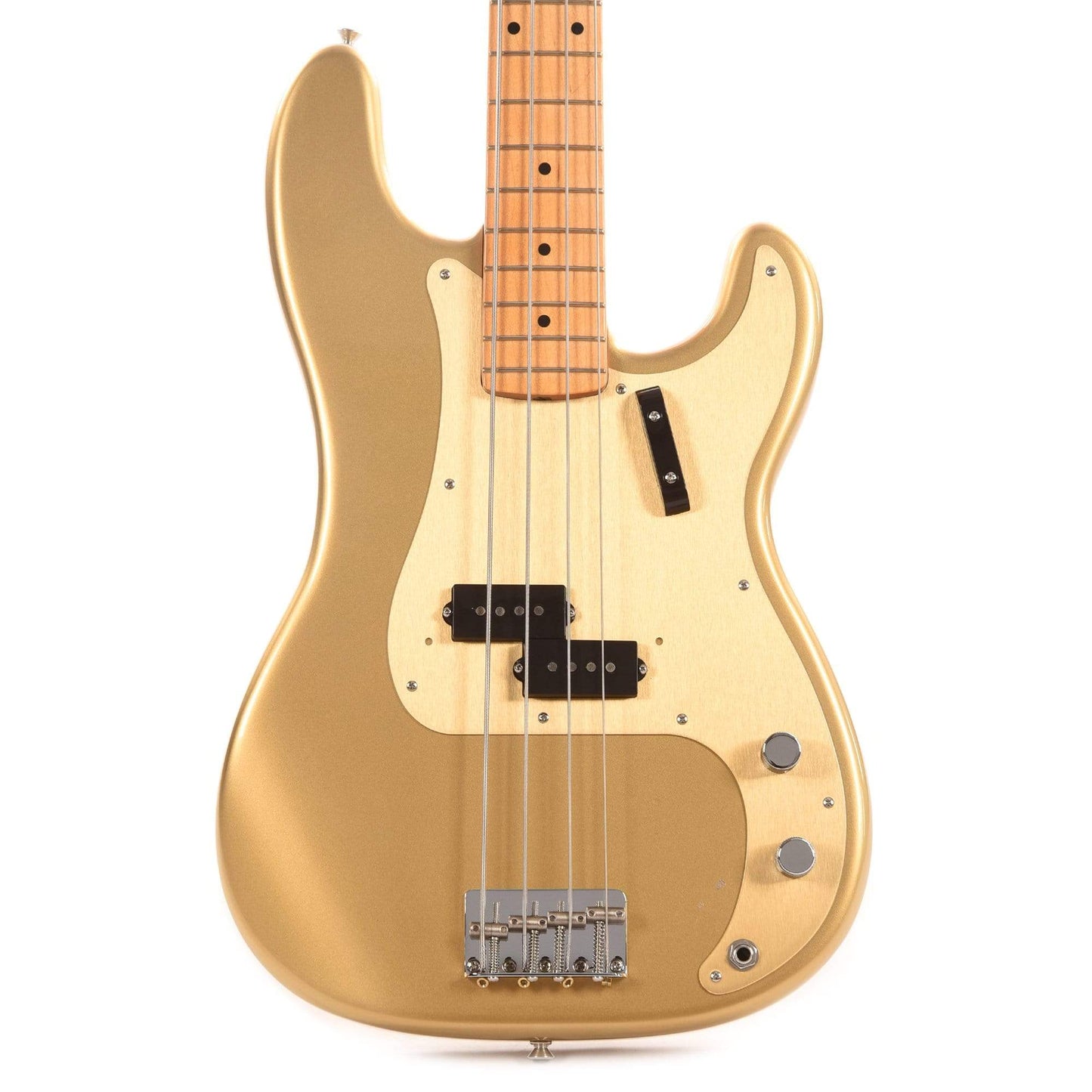 Fender American Original '50s Precision Bass Aztec Gold Bass Guitars / 4-String