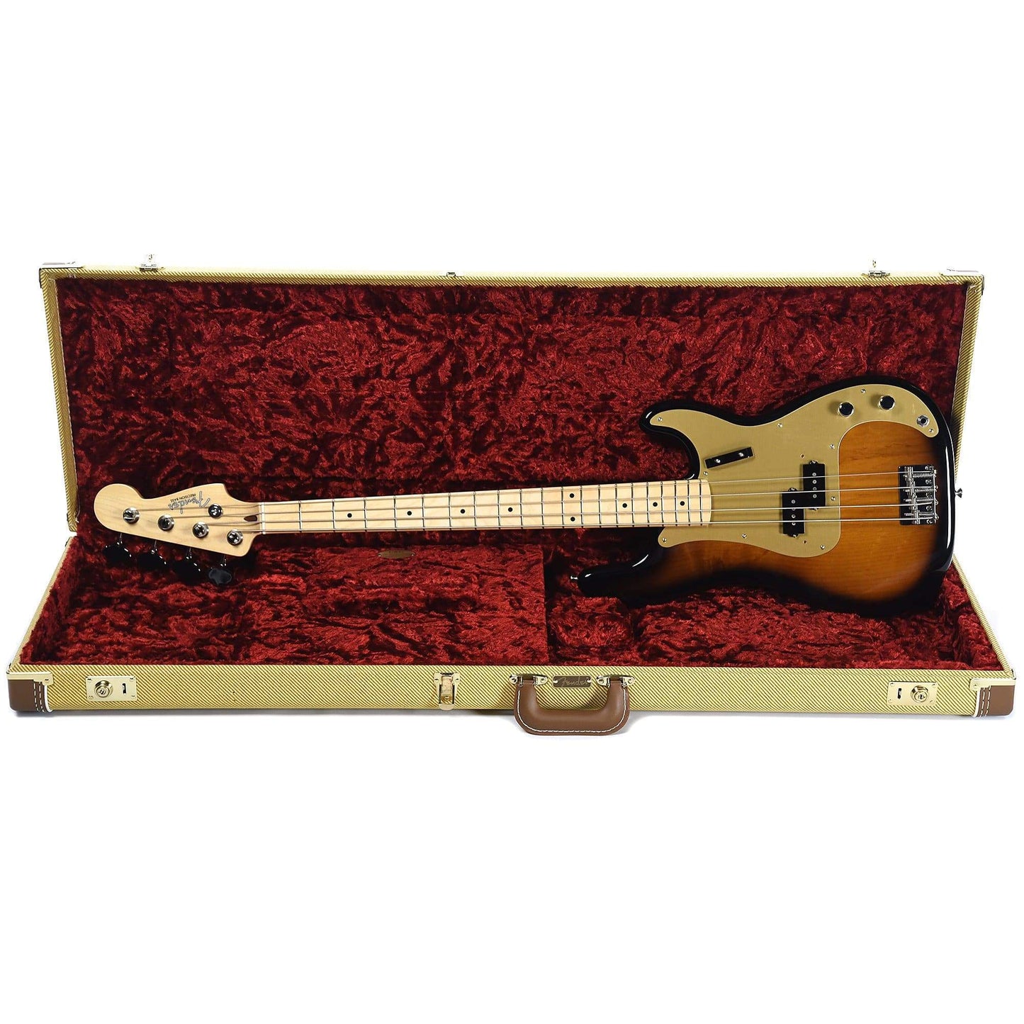 Fender American Original '50s Precision Bass MN 2-Color Sunburst w/Hardshell Case Bass Guitars / 4-String