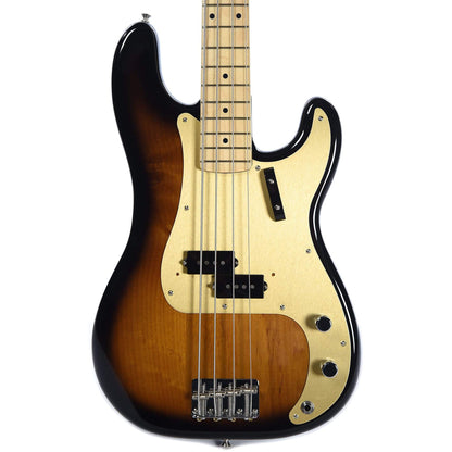 Fender American Original '50s Precision Bass MN 2-Color Sunburst w/Hardshell Case Bass Guitars / 4-String