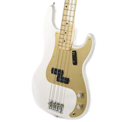 Fender American Original '50s Precision Bass MN White Blonde w/Hardshell Case Bass Guitars / 4-String