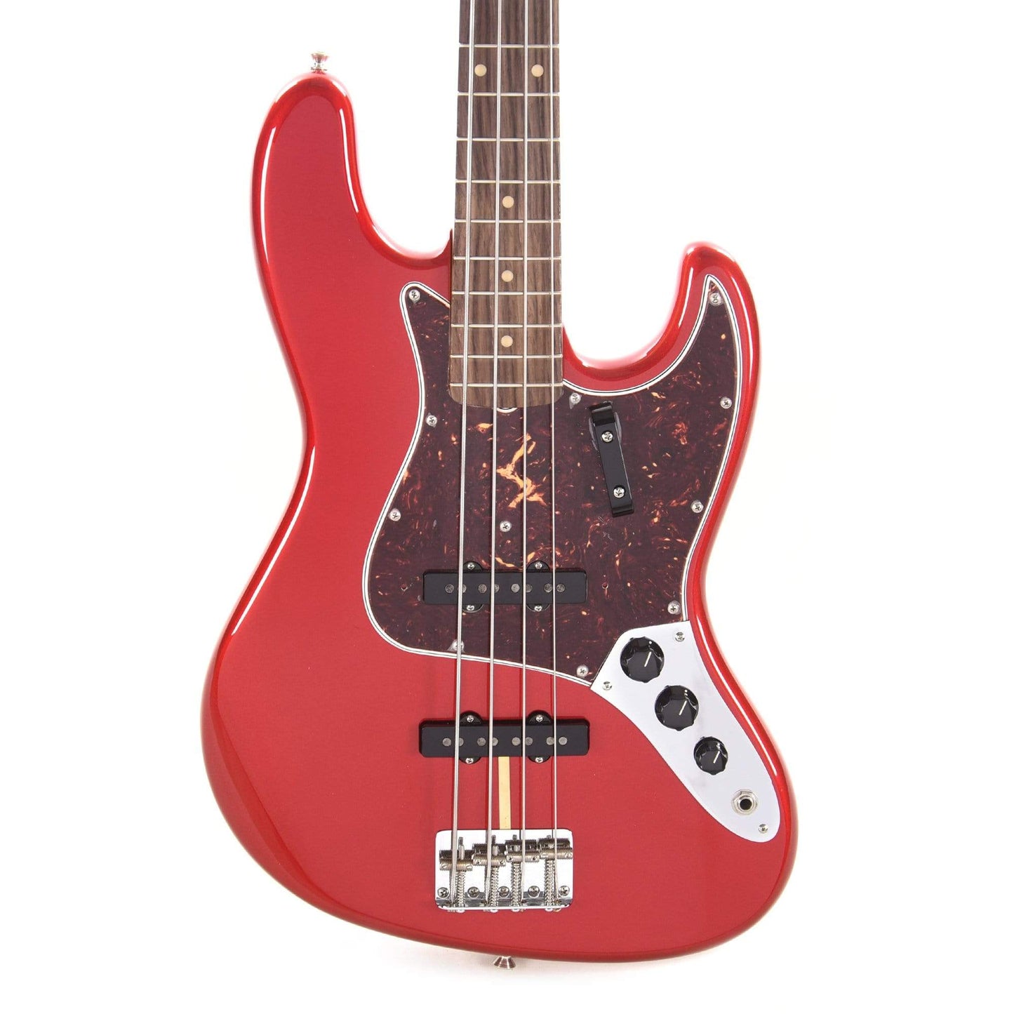 Fender American Original '60s Jazz Bass Candy Apple Red Bass Guitars / 4-String