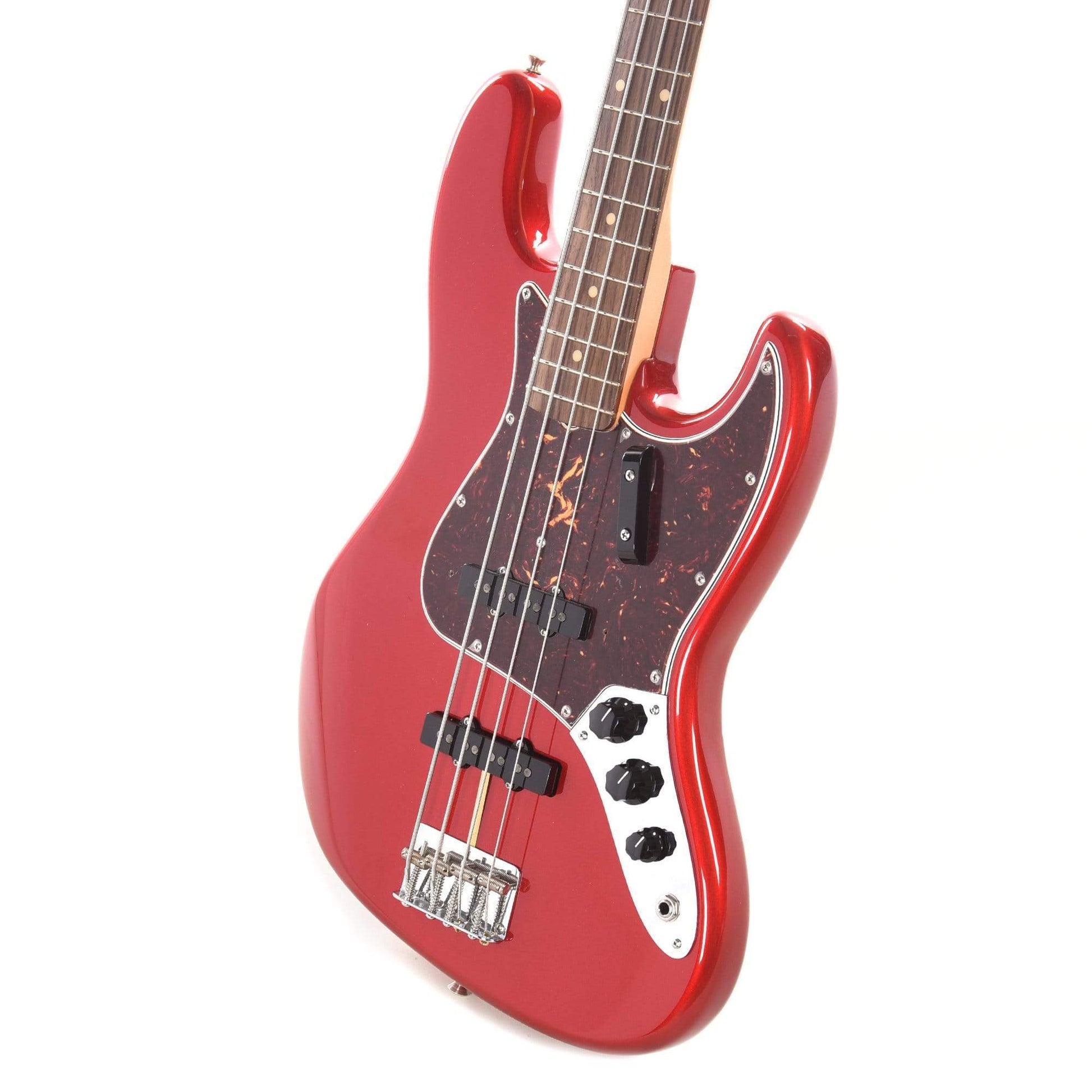 Fender American Original '60s Jazz Bass Candy Apple Red Bass Guitars / 4-String