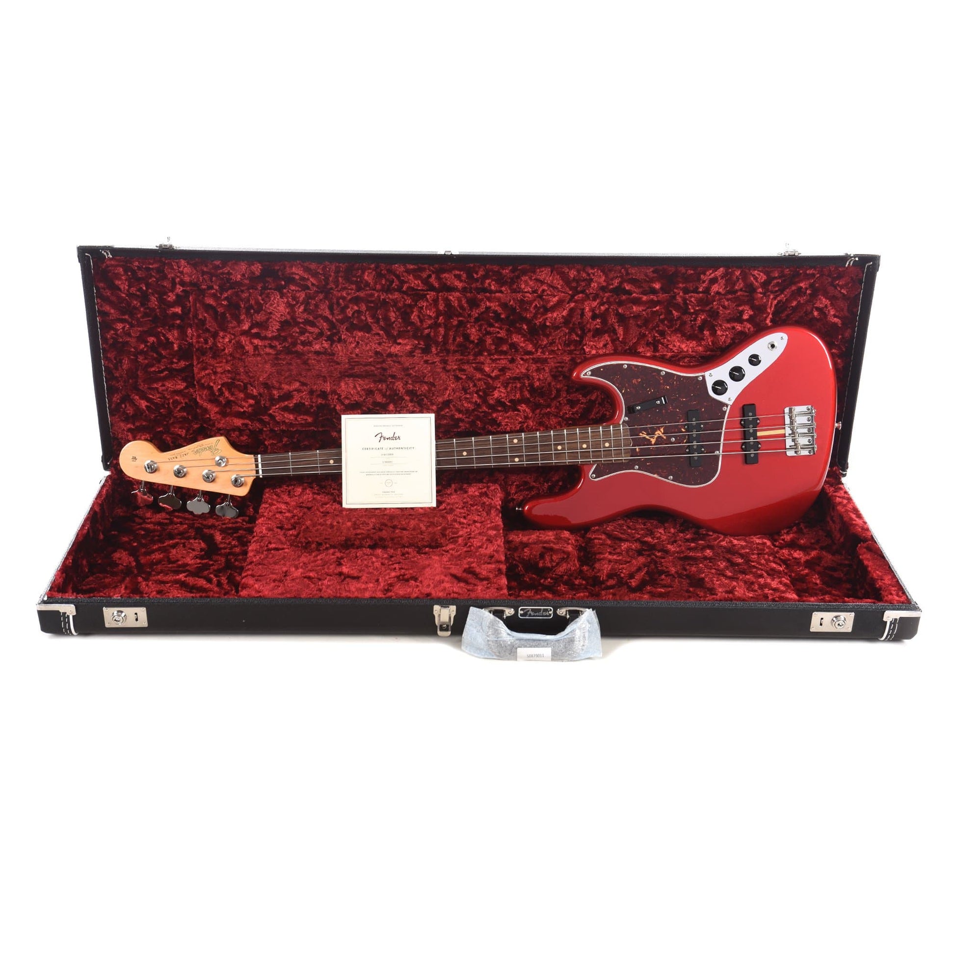 Fender American Original '60s Jazz Bass Candy Apple Red Bass Guitars / 4-String