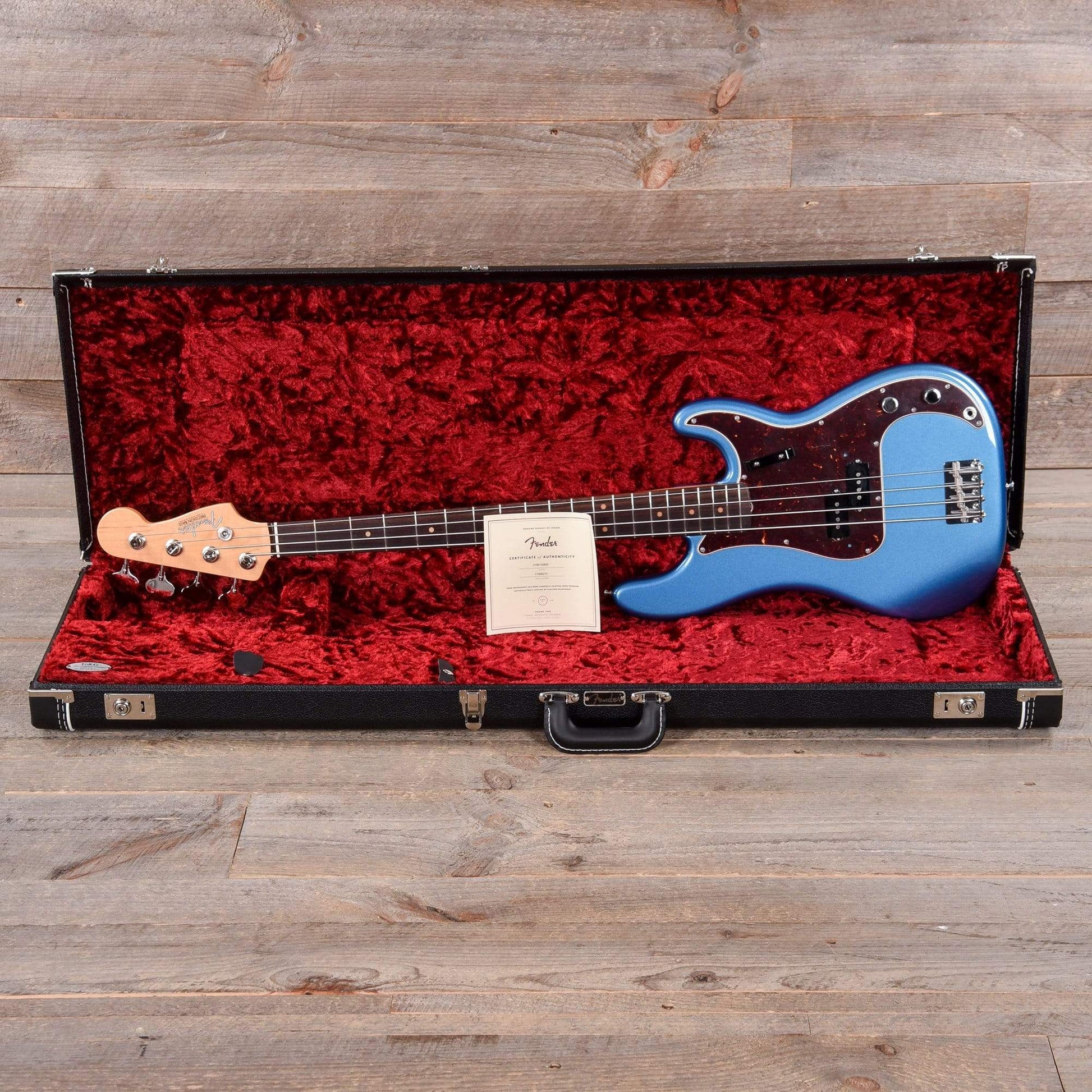 Fender American Original '60s Precision Bass Lake Placid Blue Bass Guitars / 4-String