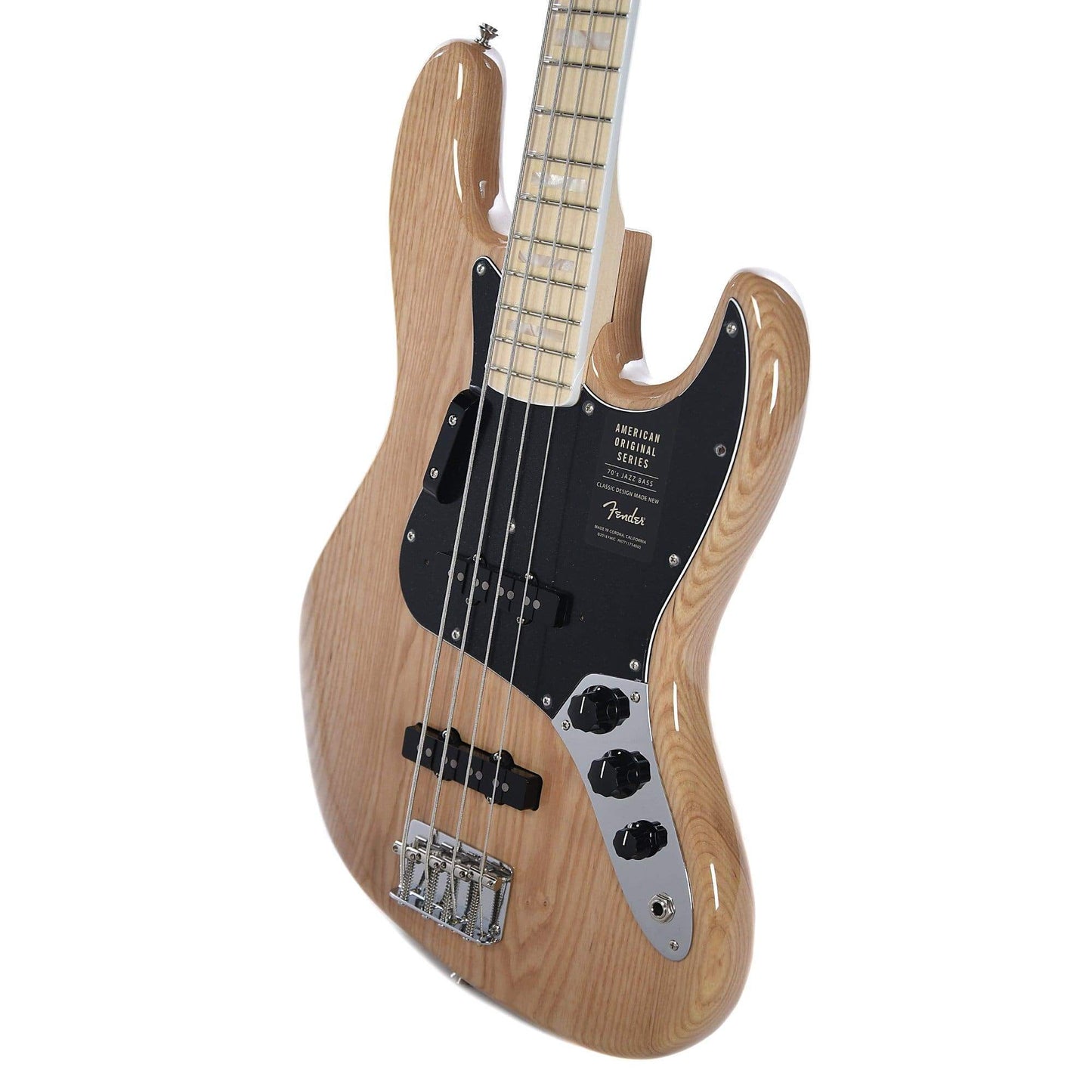 Fender American Original '70s Jazz Bass Natural Bass Guitars / 4-String