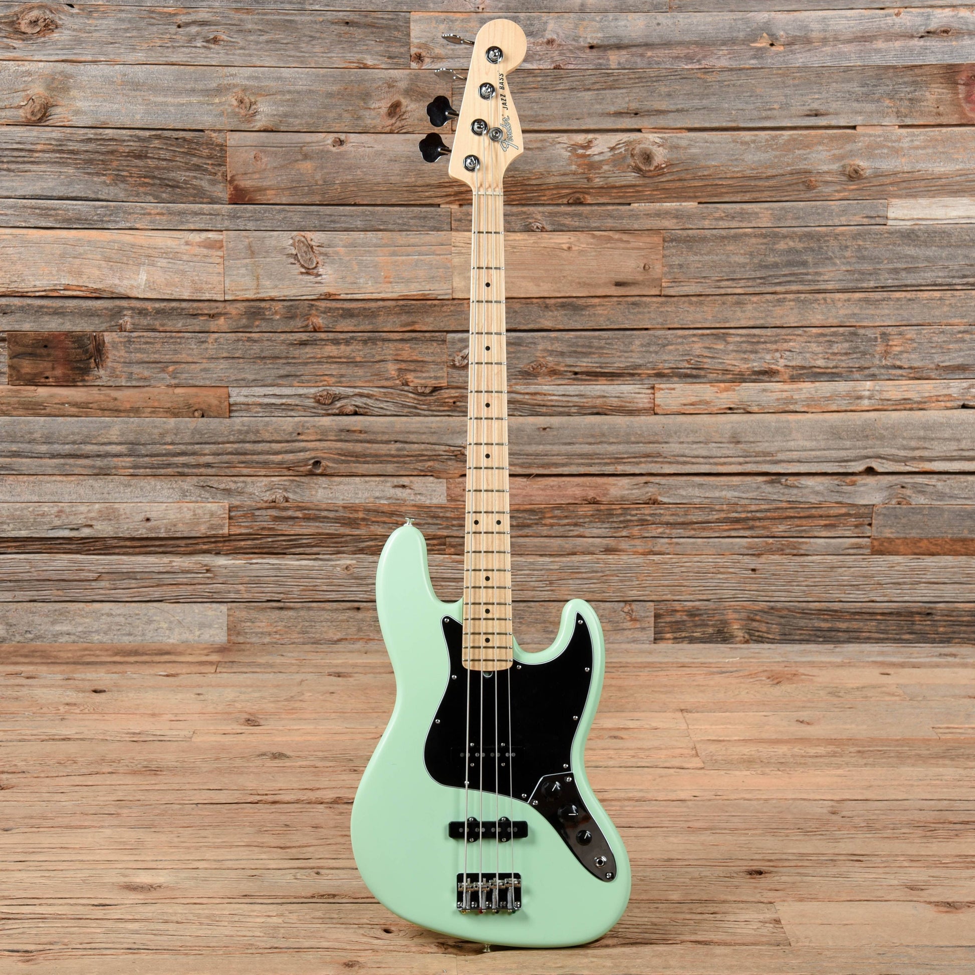 Fender American Performer Jazz Bass Satin Surf Green 2021 Bass Guitars / 4-String