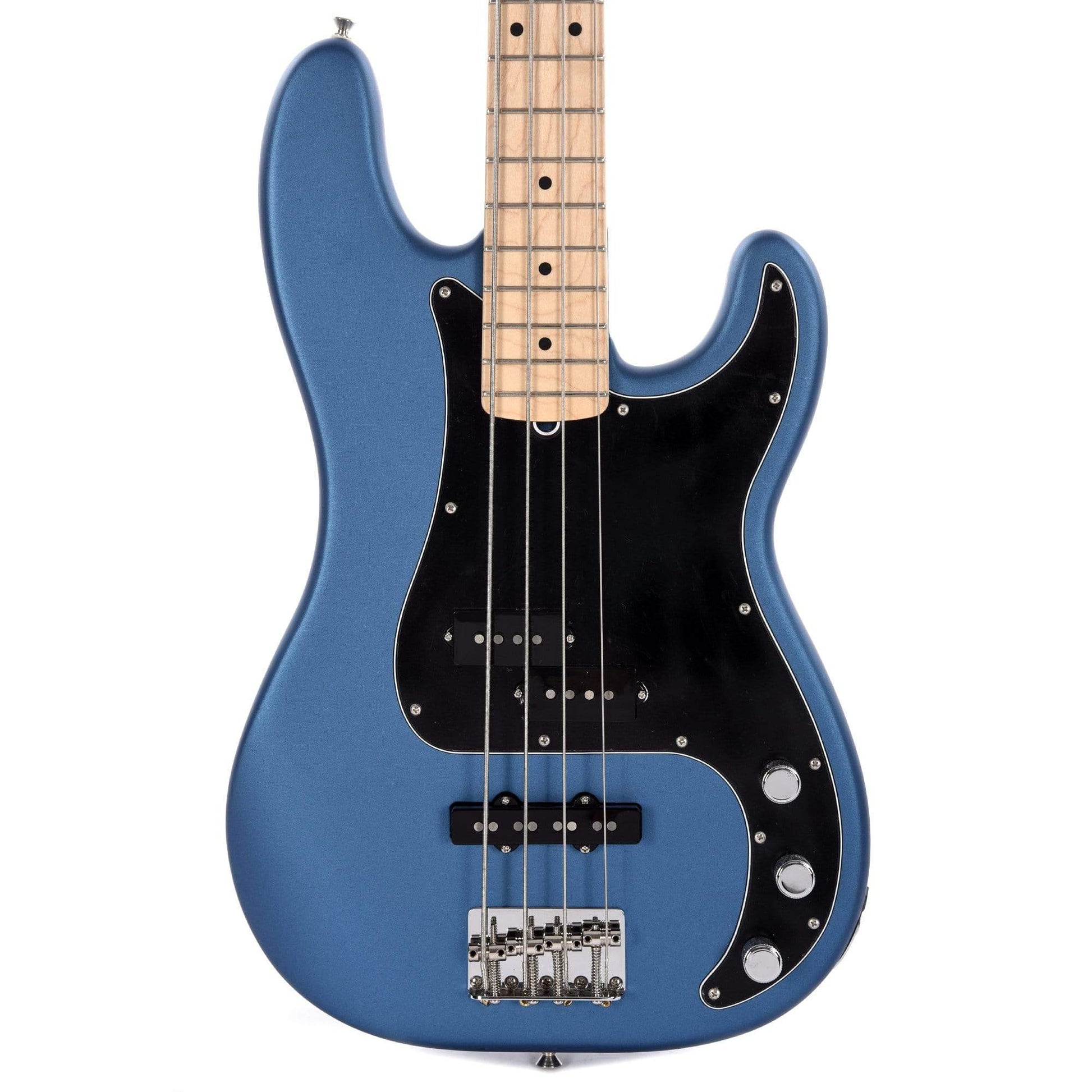 Fender American Performer Precision Bass Satin Lake Placid Blue Bass Guitars / 4-String