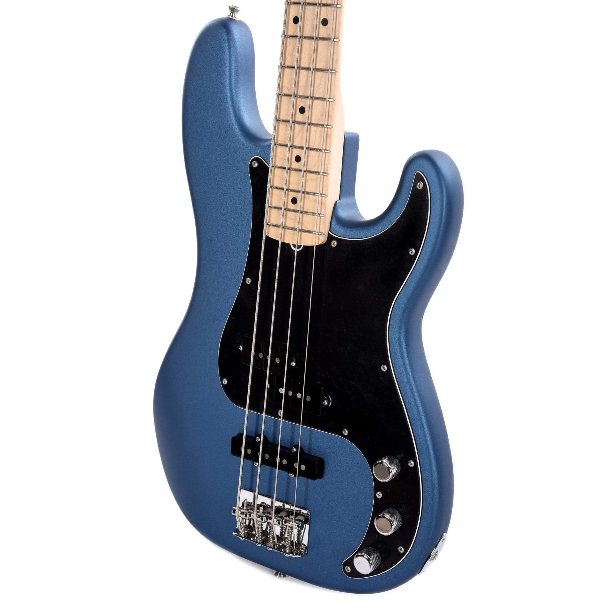 Fender American Performer Precision Bass Satin Lake Placid Blue Bass Guitars / 4-String