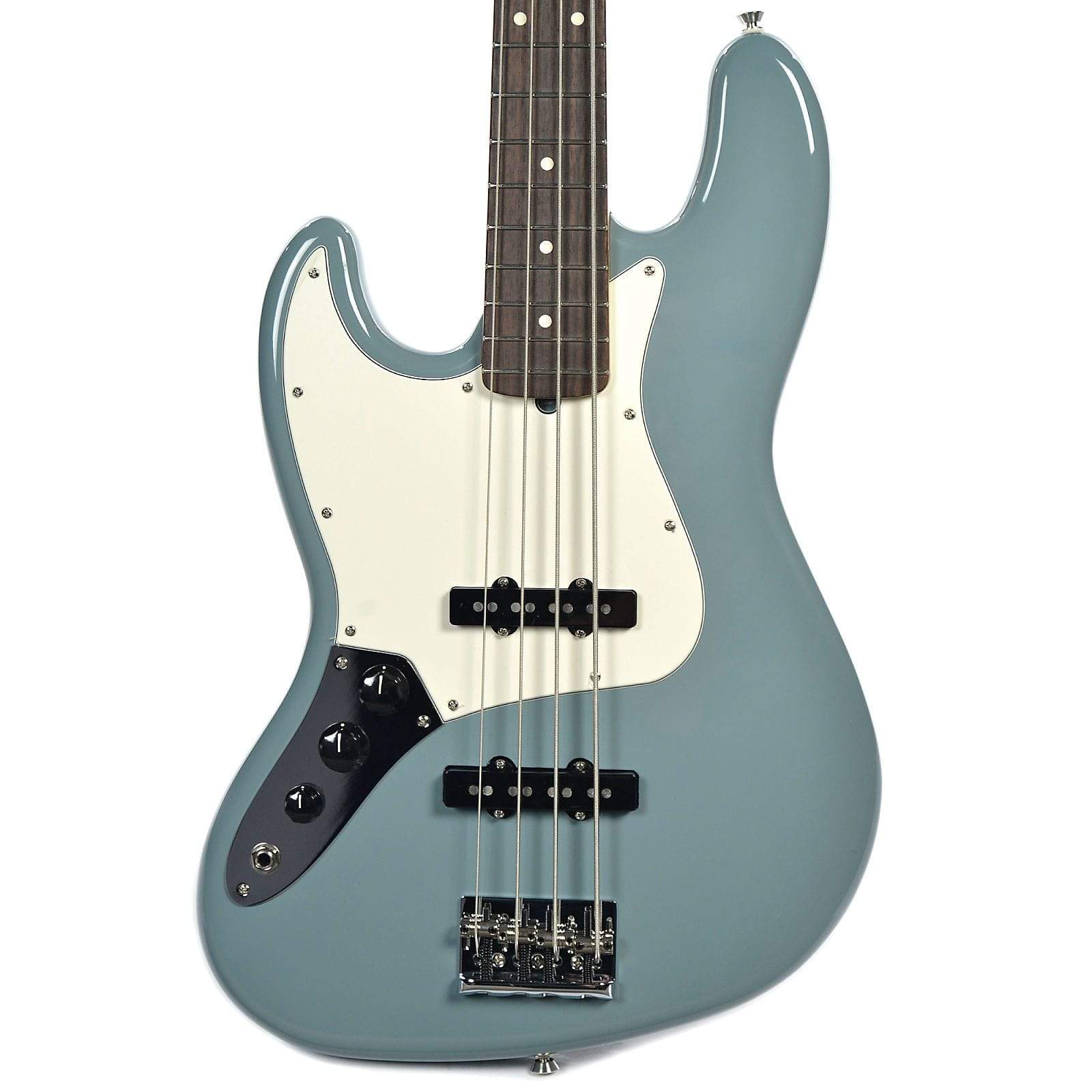 Fender American Pro Jazz Bass LEFTY RW Sonic Gray – Chicago Music Exchange