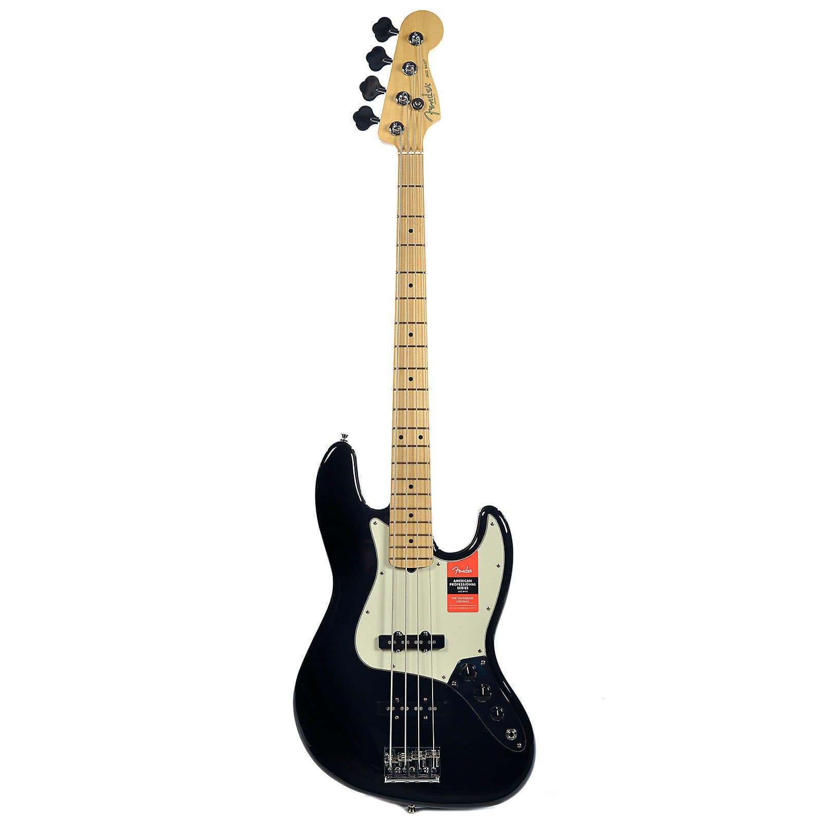 Fender American Pro Jazz Bass MN Black Bass Guitars / 4-String