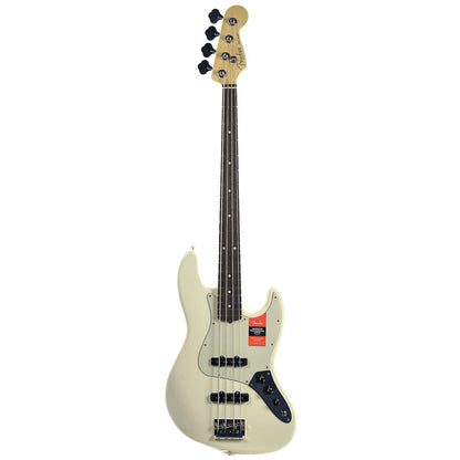 Fender American Pro Jazz Bass RW Olympic White Bass Guitars / 4-String