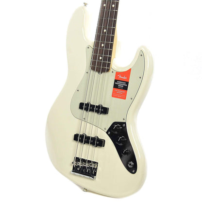 Fender American Pro Jazz Bass RW Olympic White Bass Guitars / 4-String