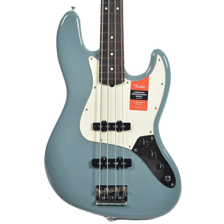 Fender American Pro Jazz Bass RW Sonic Gray – Chicago Music Exchange