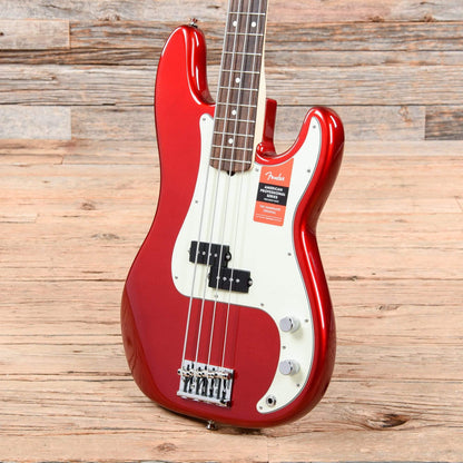 Fender American Pro Precision Bass Candy Apple Red Bass Guitars / 4-String