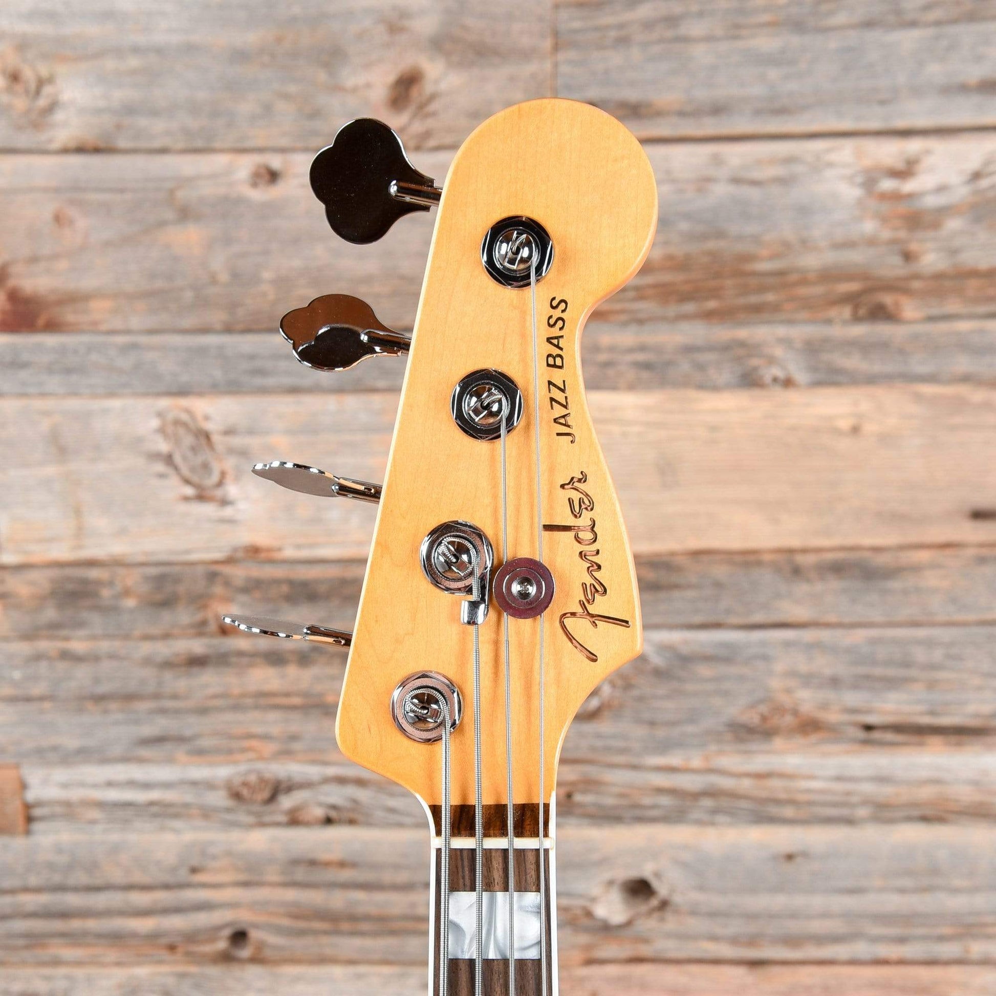 Fender American Ultra Jazz Bass Arctic Pearl 2019 Bass Guitars / 4-String