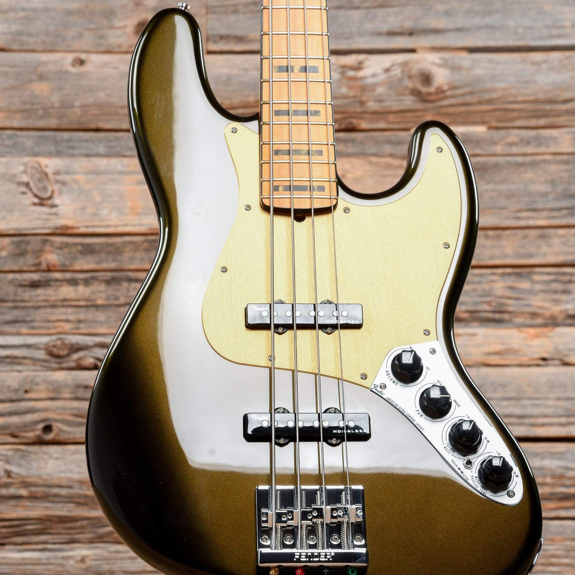 Fender American Ultra Jazz Bass Texas Tea 2020 Bass Guitars / 4-String