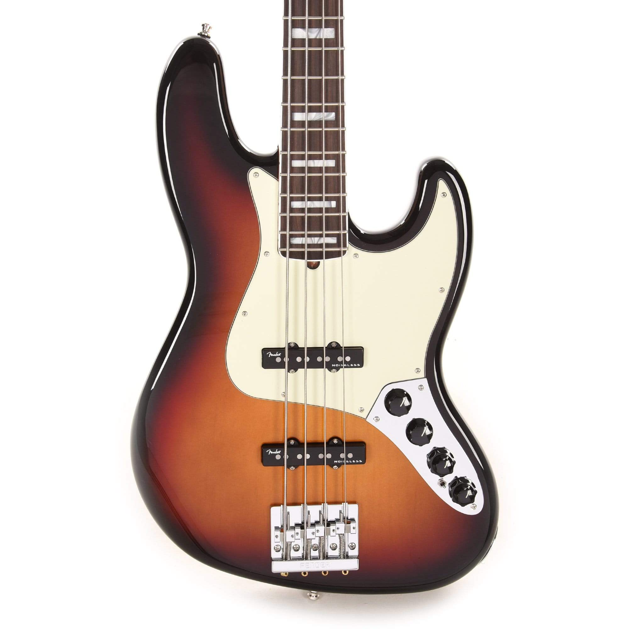 Fender American Ultra Jazz Bass Ultraburst Bass Guitars / 4-String