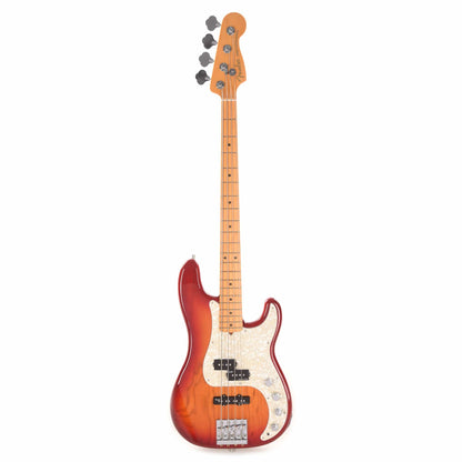 Fender American Ultra Precision Bass Plasma Red Burst Bass Guitars / 4-String